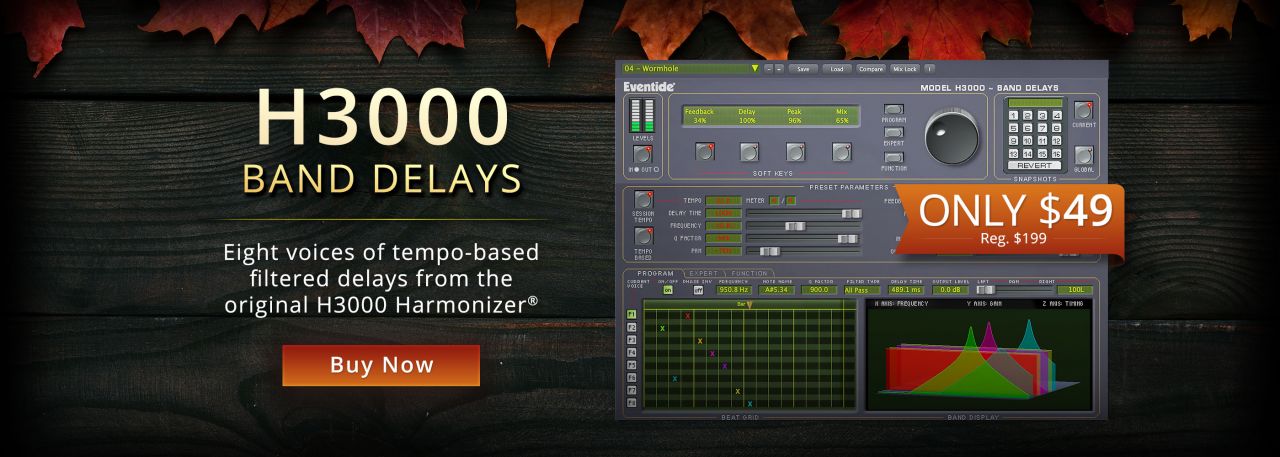 (종료) Eventide - H3000 Band Delays 75% 할인 - 할인/무료 정보 - 미디톡